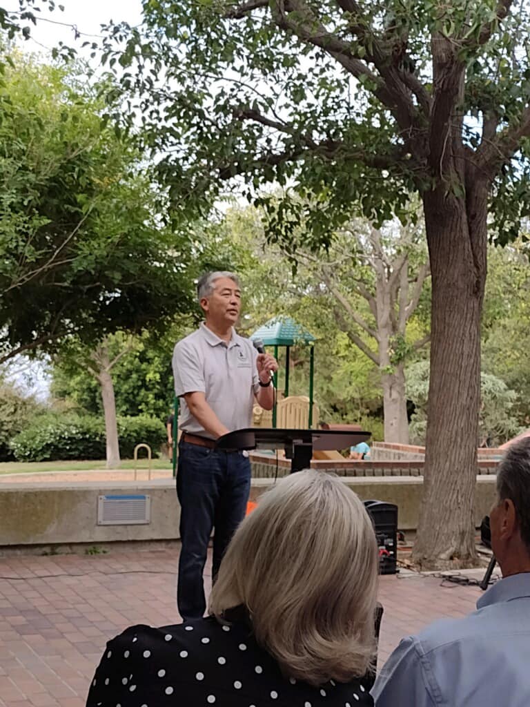 Community Coffee in Rancho Palos Verdes Assemblymember Al Muratsuchi